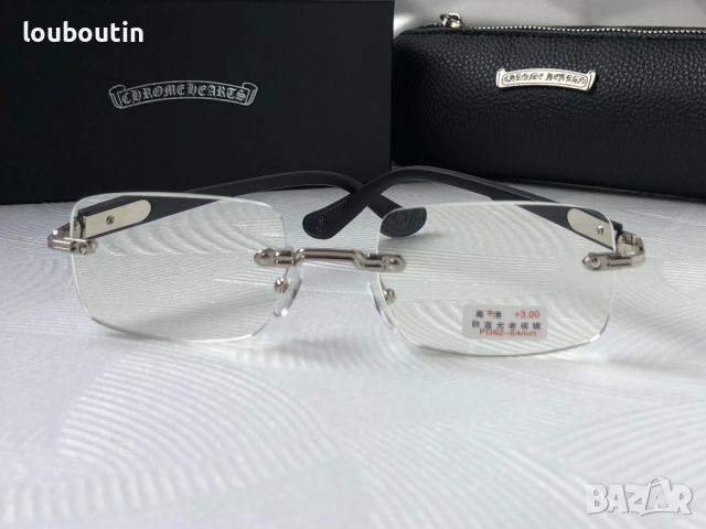 Chrome Hearts очила за четене диоптър +1 +1,5 +2 +2,5 +3 +3,5 +4, снимка 6 - Слънчеви и диоптрични очила - 52515869