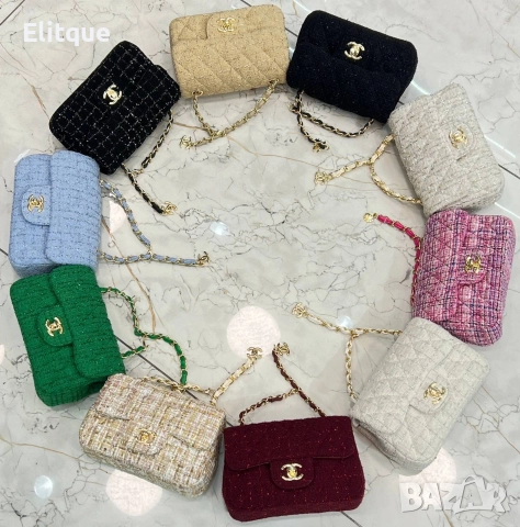 чанти CHANEL - 1.55 HANDBAG Size: 19 x 12 cm 💫💫💫 , снимка 5 - Чанти - 52908263