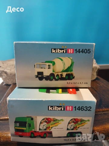 KIBRI модели за сглобяване камиони MAN Germany HO, снимка 3 - Колекции - 53658528
