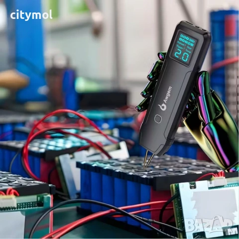 Апарат за точково заваряване, запояване на батерии, 1,8" LCD дисплей, 11 режима, 810А, снимка 5 - Поялници и запояване - 53598519