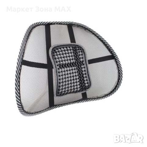 Анатомична облегалка за офис стол и автомобилна седалка, за правилна стойка на гърба, снимка 2 - Декорация за дома - 52863391