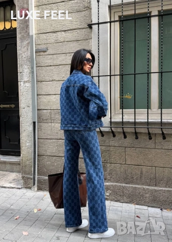 Яке + Дънки ⚜️ Gucci , снимка 2 - Дънки - 52627198