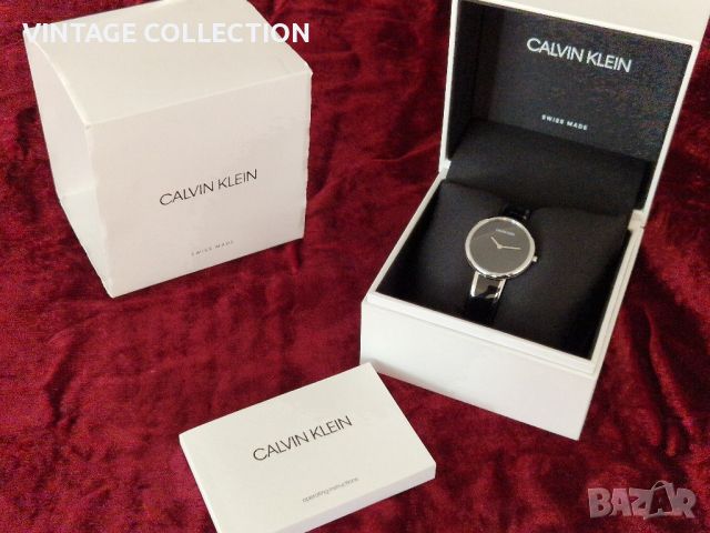 Calvin Klein Швейцарски Часовник Гривна SWISS MADE КАТО НОВ, снимка 3 - Дамски - 45898347