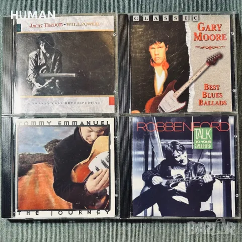 Jack Bruce-Gary Moore-Tommy Emmanuel-Roben Ford, снимка 1 - CD дискове - 46957463