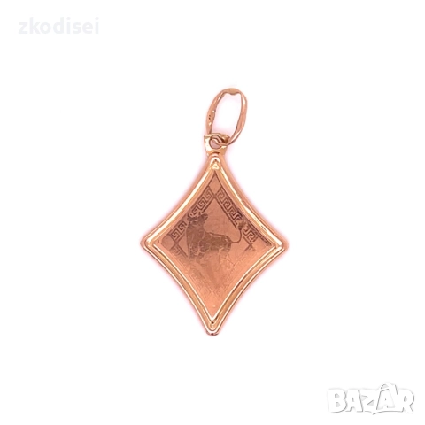 Златен медальон 0,86гр. 14кр. проба:585 модел:34907-2