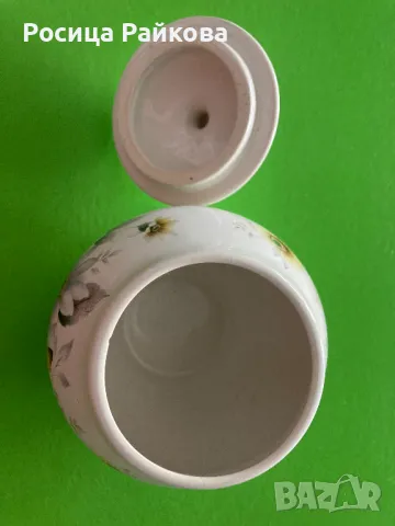 Порцеланово бурканче, снимка 3 - Декорация за дома - 50192914