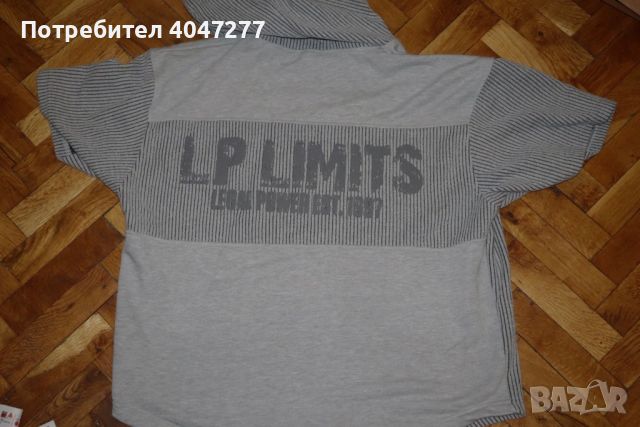 Мъжка Тениска / блуза с къс ръкав  и гугла -Legal power /Lp limits, снимка 9 - Тениски - 45325864