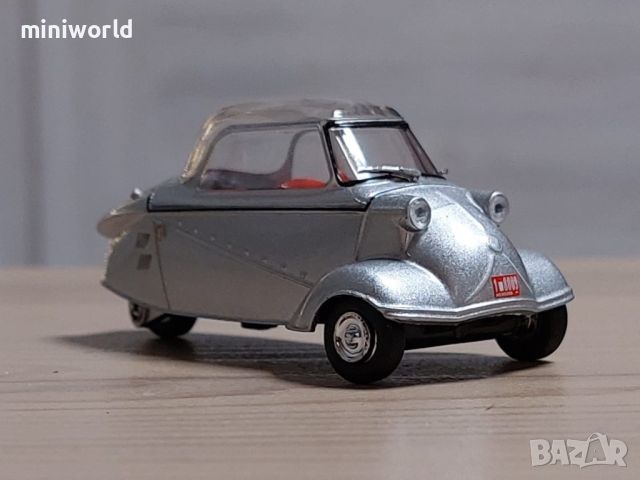 Messerschmitt KR200 1957 - мащаб 1:43 на IXO/Altaya моделът е нов в блистер, снимка 6 - Колекции - 45190929