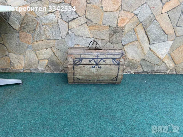 САНДЪК КУФАР ДЪРВО ОТ ЦАРСКО ВРЕМЕ