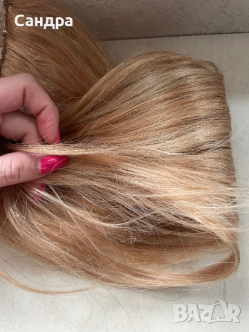 Естествена руса коса, снимка 7 - Аксесоари за коса - 53644778