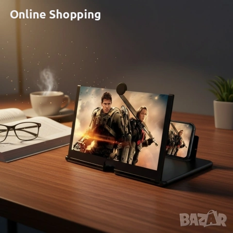 3D Увеличителен екран за смартфон с 5x мащабиране, снимка 4 - Резервни части за телефони - 53326723