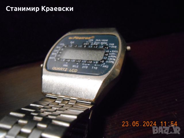 Piratron P-053CW LCD watch Vintage 79-82 for repair, снимка 3 - Други ценни предмети - 46104270