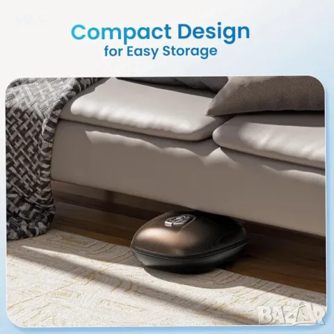 Масажор за крака RENPHO с топлина [2025 Надстроена], подходящ за FSA HSA, масажор , снимка 9 - Масажори - 49817451