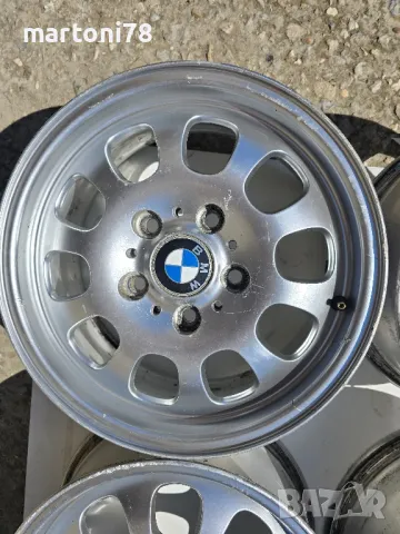 Комплект оригнални алуминиеви джанти 15 цола, за BMW, снимка 4 - Гуми и джанти - 49882600