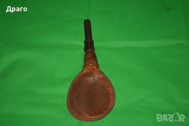 Стара кожена барутница (2), снимка 2 - Антикварни и старинни предмети - 45248018