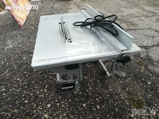 EINHELL TC-TS820 НАСТОЛЕН ЦИРКУЛЯР ОТ ФРАНЦИЯ 0410251711, снимка 2 - Други инструменти - 51944525