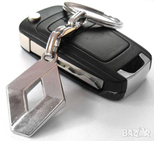 Автомобилен метален ключодържател / за Renault Рено / стилни елегантни авто аксесоари, снимка 1 - Аксесоари и консумативи - 45668302