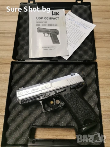Heckler & Koch USP Compact, снимка 4 - Бойно оръжие - 34973711