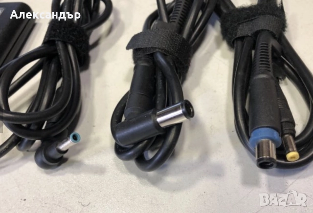 HP Travel Slim 65W оригинално зарядно с USB (19,5V/5V,3,33A/1A,65W, снимка 5 - Оригинални зарядни - 52901135