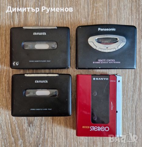 Walkman уокмени Aiwa Panasonic Sanyo, снимка 1 - Аудиосистеми - 46277757