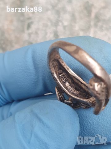 Сребърен пръстен Овен, снимка 8 - Пръстени - 45508904
