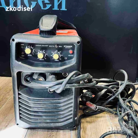 Електрожен STAMOS MIG 250 IGBT, снимка 3 - Други инструменти - 53694042