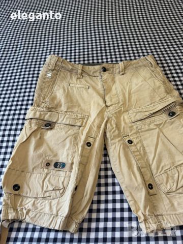 оригинални G-Star RAW Cargo Rock мъжи къси панталон размер 31/М, снимка 4 - Панталони - 46658406