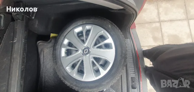 4/100/15 рено клио 4 резервна гума с джанта