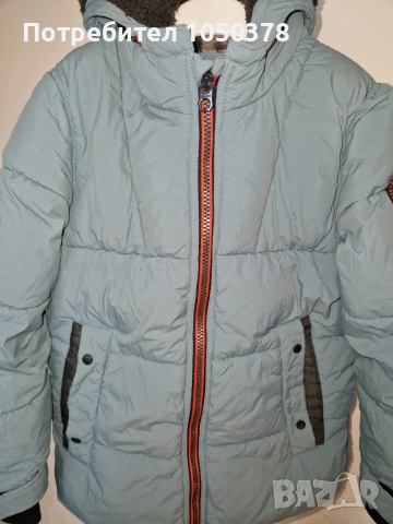 Next: детско зимно яке с топла подплата 116/122/128см, 6-8г, снимка 2 - Детски якета и елеци - 52611848