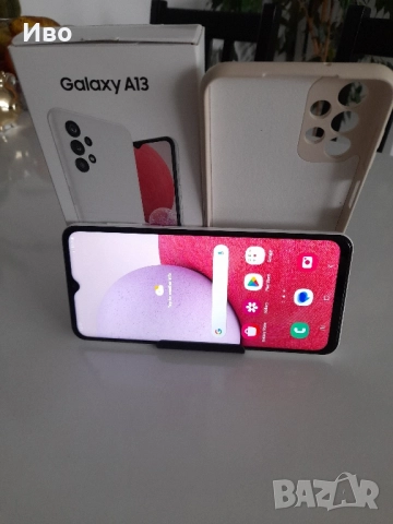 Samsung galaxy A13 128GB ROM 4GB RAM НОВ В КУТИЯ с подарък кейс!!!, снимка 3 - Samsung - 52454074