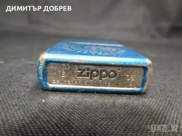 ОРИГИНАЛНА БЕНЗИНОВА ЗАПАЛКА ZIPPO G 08, снимка 6 - Колекции - 49432142