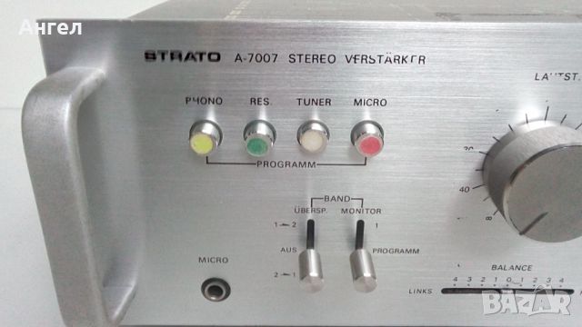 Strato A 7007, снимка 4 - Ресийвъри, усилватели, смесителни пултове - 46772637