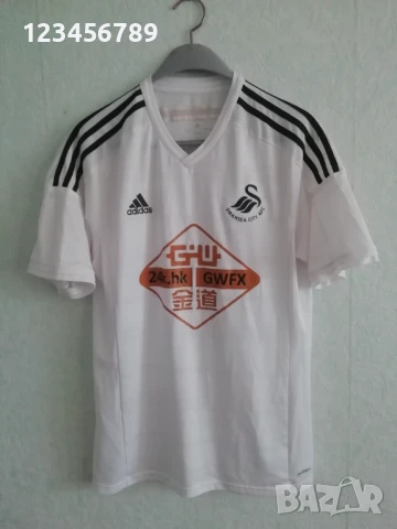 Swansea City Adidas Adizero оригинална тениска фланелка Суонзи размер L
