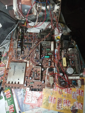 Дънна платка от телевизор Sharp, снимка 6 - Части и Платки - 53193092