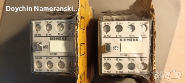 Контактор Siemens 53E 3TH82 53-0A, снимка 4 - Резервни части за машини - 53141882