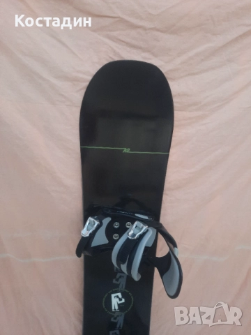 Сноуборд K2 Broadcast 153см. с автомати, снимка 2 - Зимни спортове - 52441352