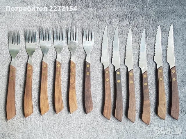 Немски ножове и вилици, снимка 2 - Прибори за хранене, готвене и сервиране - 51362422