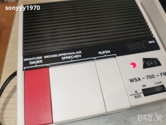 DNT WSA 750 FM X2 ВНОС ГЕРМАНИЯ 0802261931OLCHERY1, снимка 11 - Ресийвъри, усилватели, смесителни пултове - 53405406