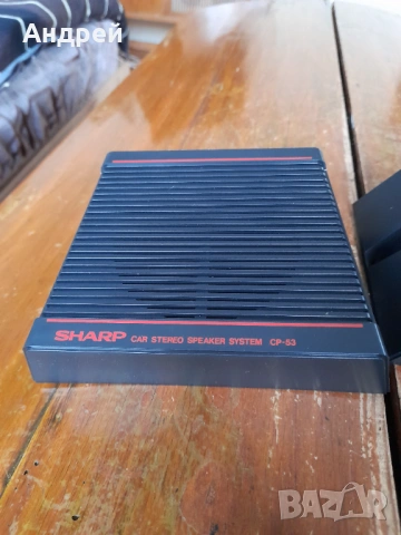 Стари автомобилни тонколони Sharp CP-53, снимка 3 - Тонколони - 54264716