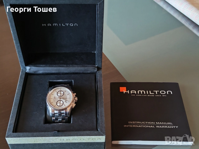 Hamilton Automatic Chronograph H21(Valjoux 7750), снимка 7 - Мъжки - 52868305