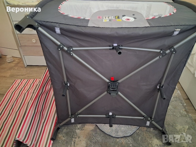 Детска кошара за игра Wunderkid Play, Сива, снимка 9 - Кошарки - 52594007