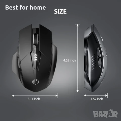 Inphic Bluetooth мишка, снимка 8 - Друга електроника - 50991907