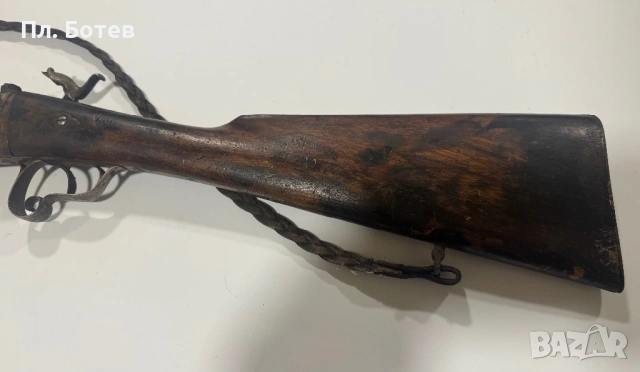 Стара едноцевна щифтова пушка, снимка 10 - Антикварни и старинни предмети - 53952743