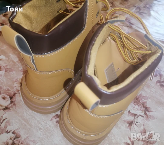 Нови Кожени Мъжки Боти 44, снимка 7 - Мъжки боти - 51007967