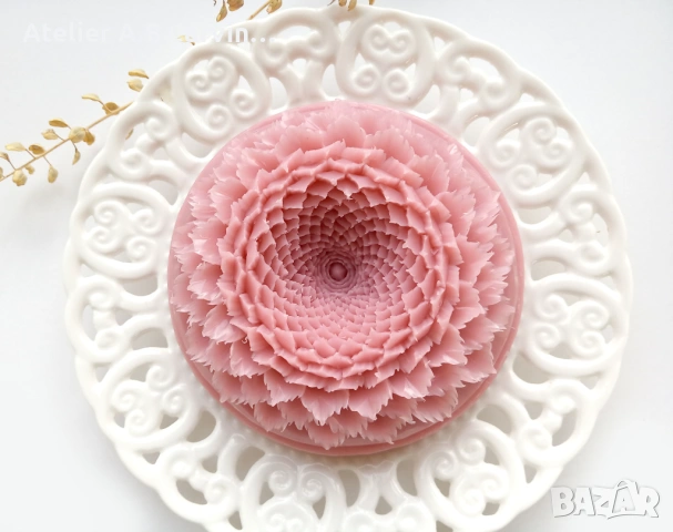 Декоративен ароматен сапун, ръчно изработен с нож,подходящ както за подарък,така и за дома