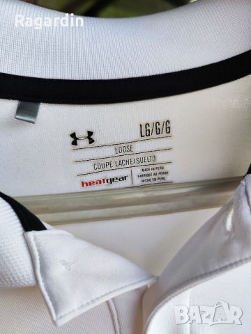 Мъжка тениска с яка "Under Armour", снимка 3 - Тениски - 46686743