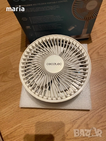 Cecotec Преносим телескопичен вентилатор , снимка 3 - Вентилатори - 52892627
