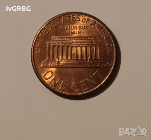 1 цент САЩ 2002 1 цент 2002 Американска монета Линкълн , снимка 3 - Нумизматика и бонистика - 44941725