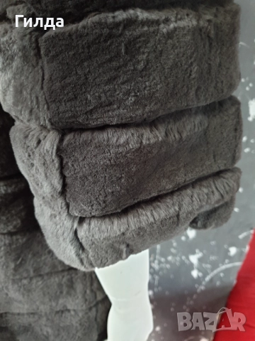 манто естествен косъм лисица Дания М, снимка 3 - Палта, манта - 52803794