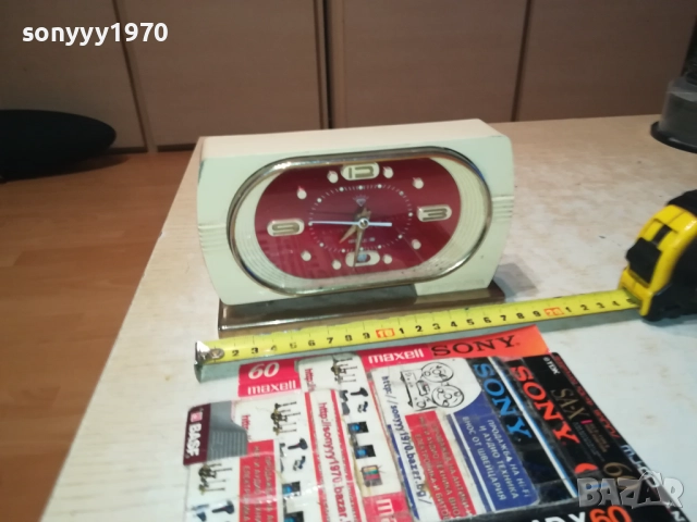 МЕХАНИЧЕН БУДИЛНИК ОТ СОЦА 2510252102, снимка 16 - Антикварни и старинни предмети - 52180602